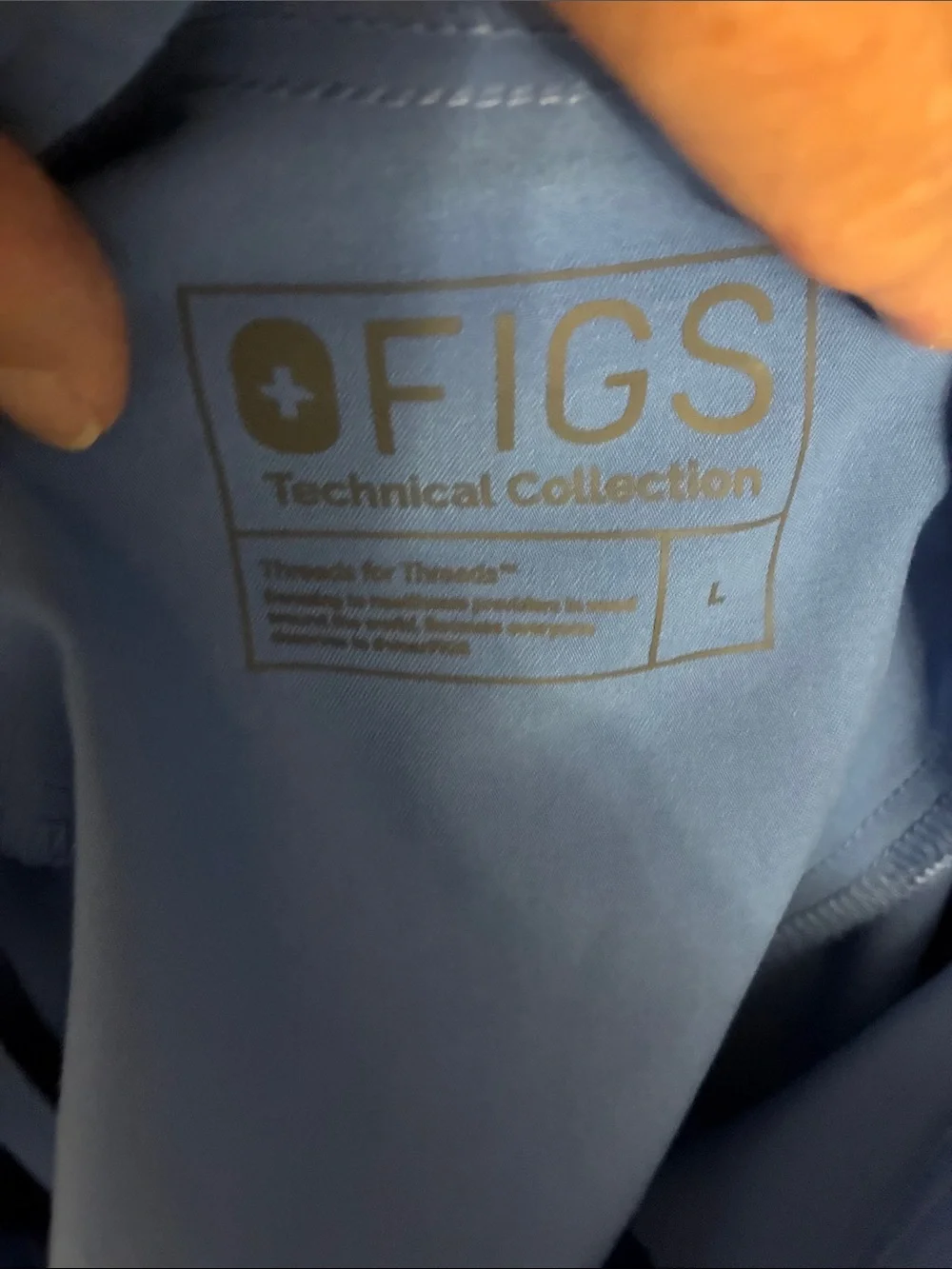 Figs Men's Cobalt Blue Jogger Scrubs Sweatpants with Drawstring